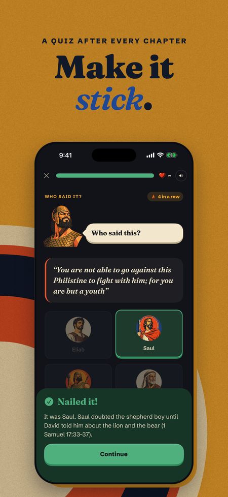 Chapter quiz: who said it?
